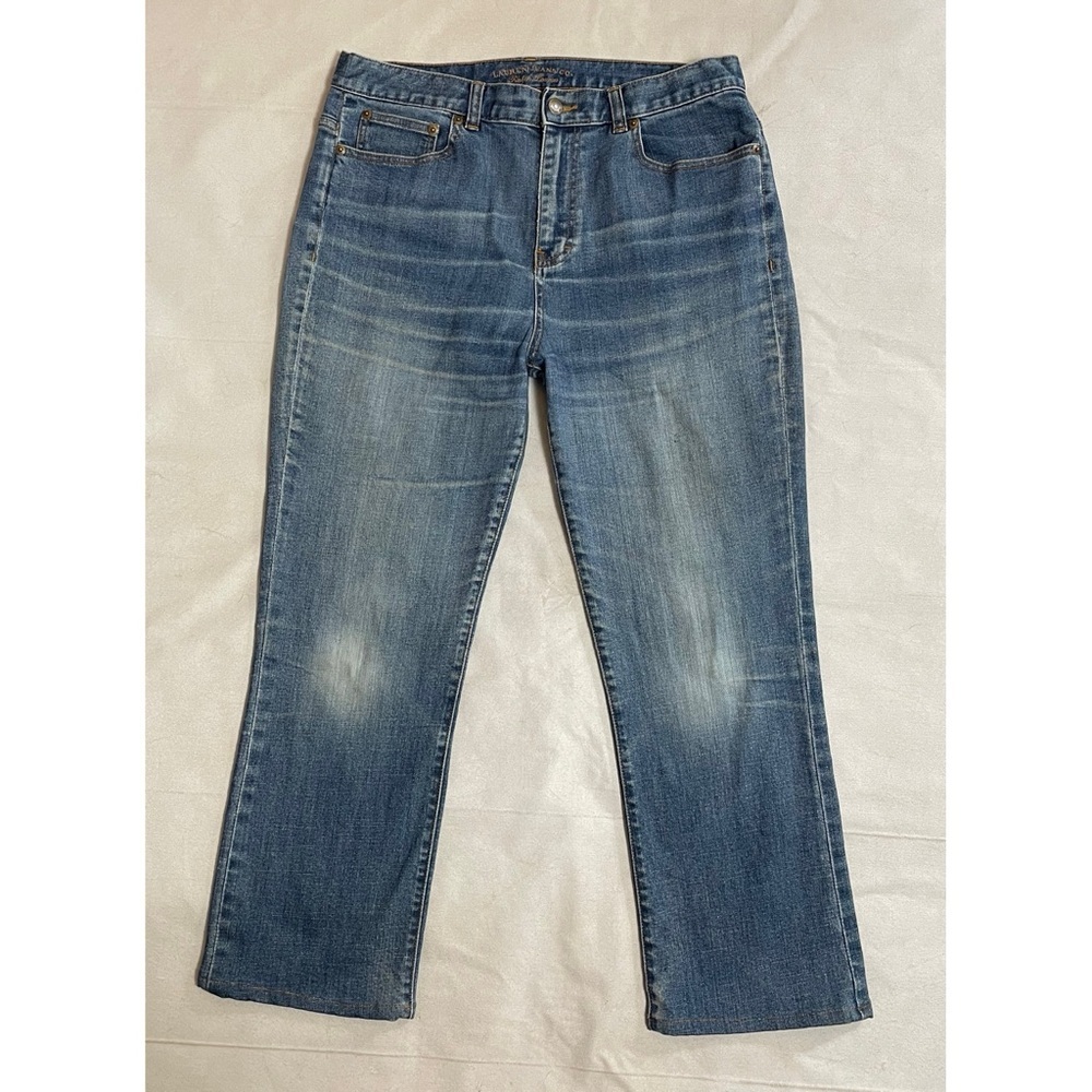 Ralph Lauren Classic Straight Cropped Jeans Size 12